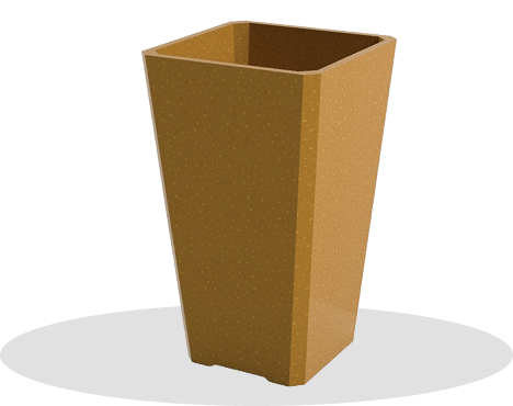 PE Pots Sustainable construction plastic products