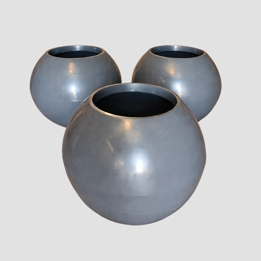 Recycled PE Pots - Cylendrical